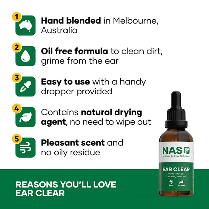 Natural Animal Solutions – Ear Clear 50ml
