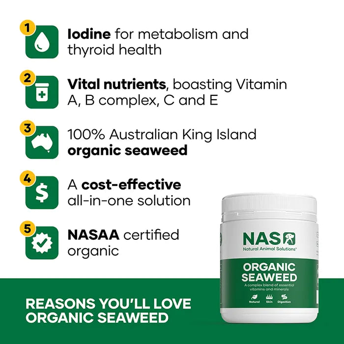 Natural Animal Solutions – Organic Seaweed