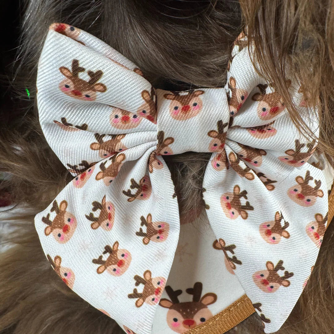 Cocopup London – Sailor Bow Tie – Ralphie Reindeer
