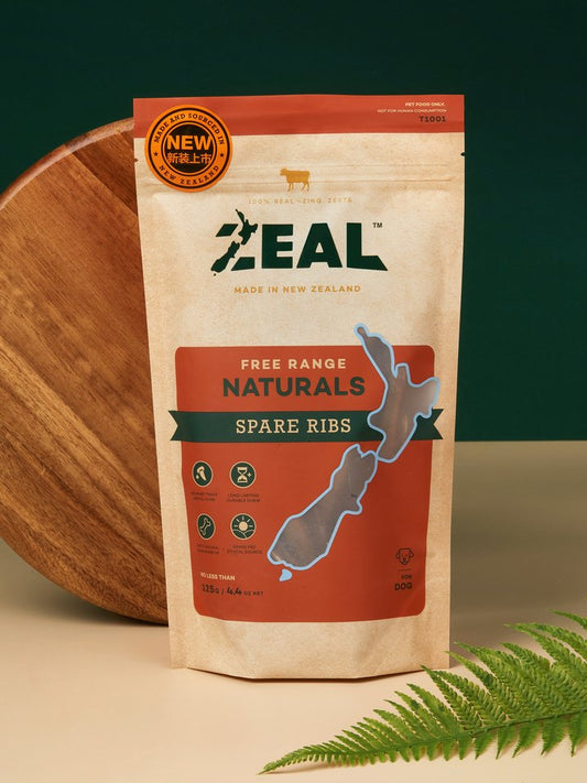Zeal – Free Range Naturals – Spare Ribs 125g