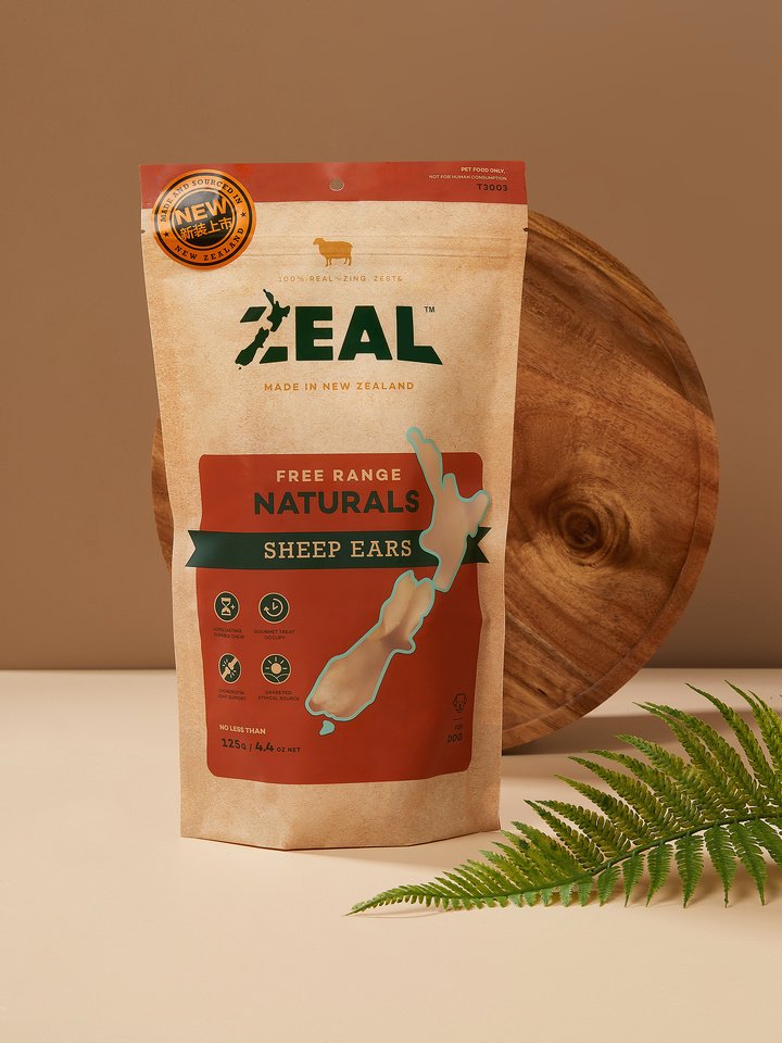 Zeal – Free Range Naturals – Sheep Ears 125g