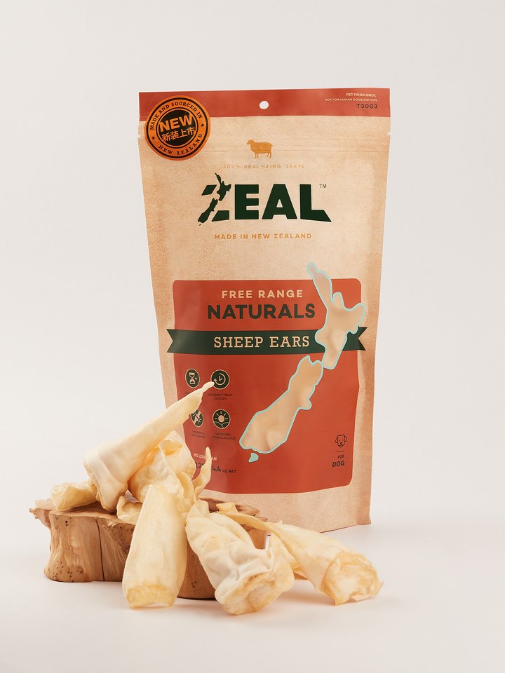 Zeal – Free Range Naturals – Sheep Ears 125g
