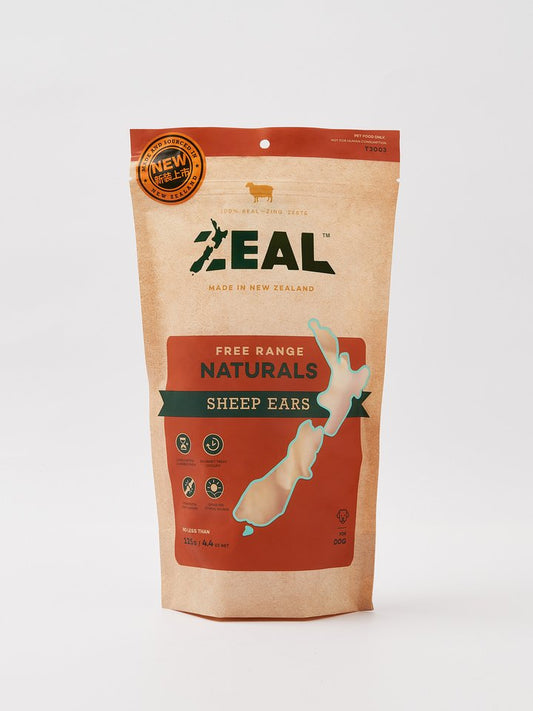 Zeal – Free Range Naturals – Sheep Ears 125g