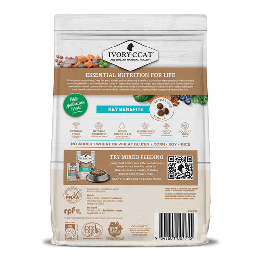 Ivory Coat – Kitten – GRAIN FREE Ocean Fish & Salmon - 2kg