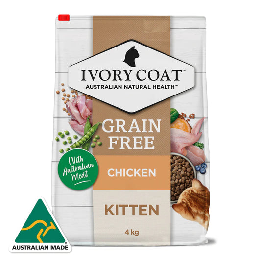 Ivory Coat – Kitten – GRAIN FREE Chicken 2kg
