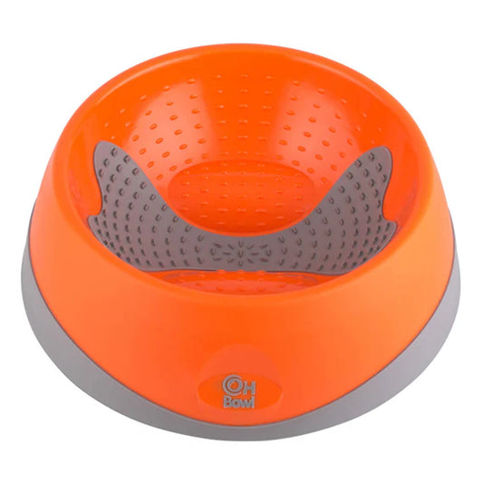 LickiMat – Dog OH Bowl – Orange