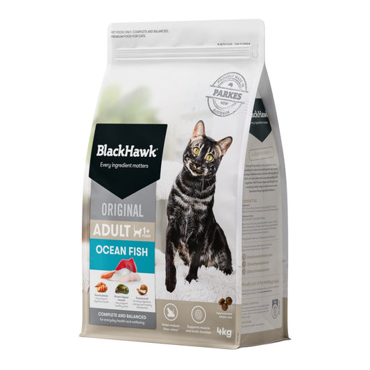 Black Hawk Adult Cat Dry Food – Ocean Fish