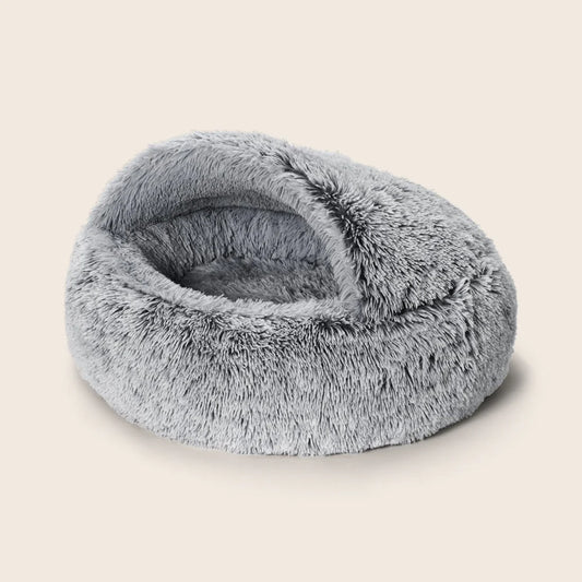 Snooza – Calming Hoodie Cuddler – Silver Fox