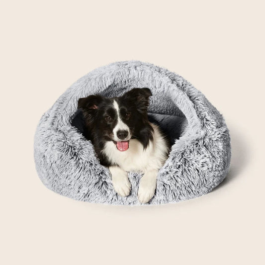 Snooza – Calming Hoodie Cuddler – Silver Fox