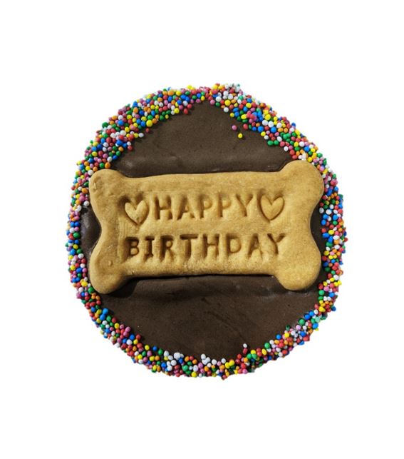 Huds and Toke Birthday Cake Cookie – Carob