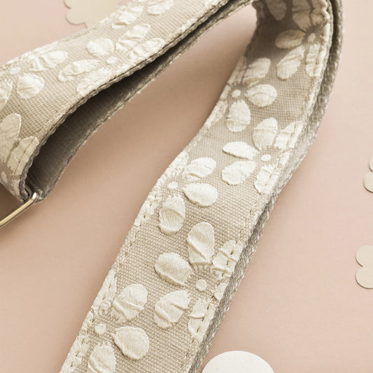 Cocopup London – LUXE Walking Bag Strap – Mocha Flower