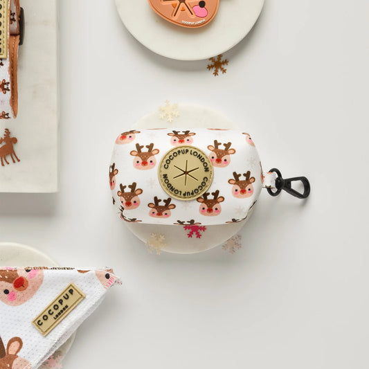 Cocopup London – Poop Bag Holder – Ralphie Reindeer