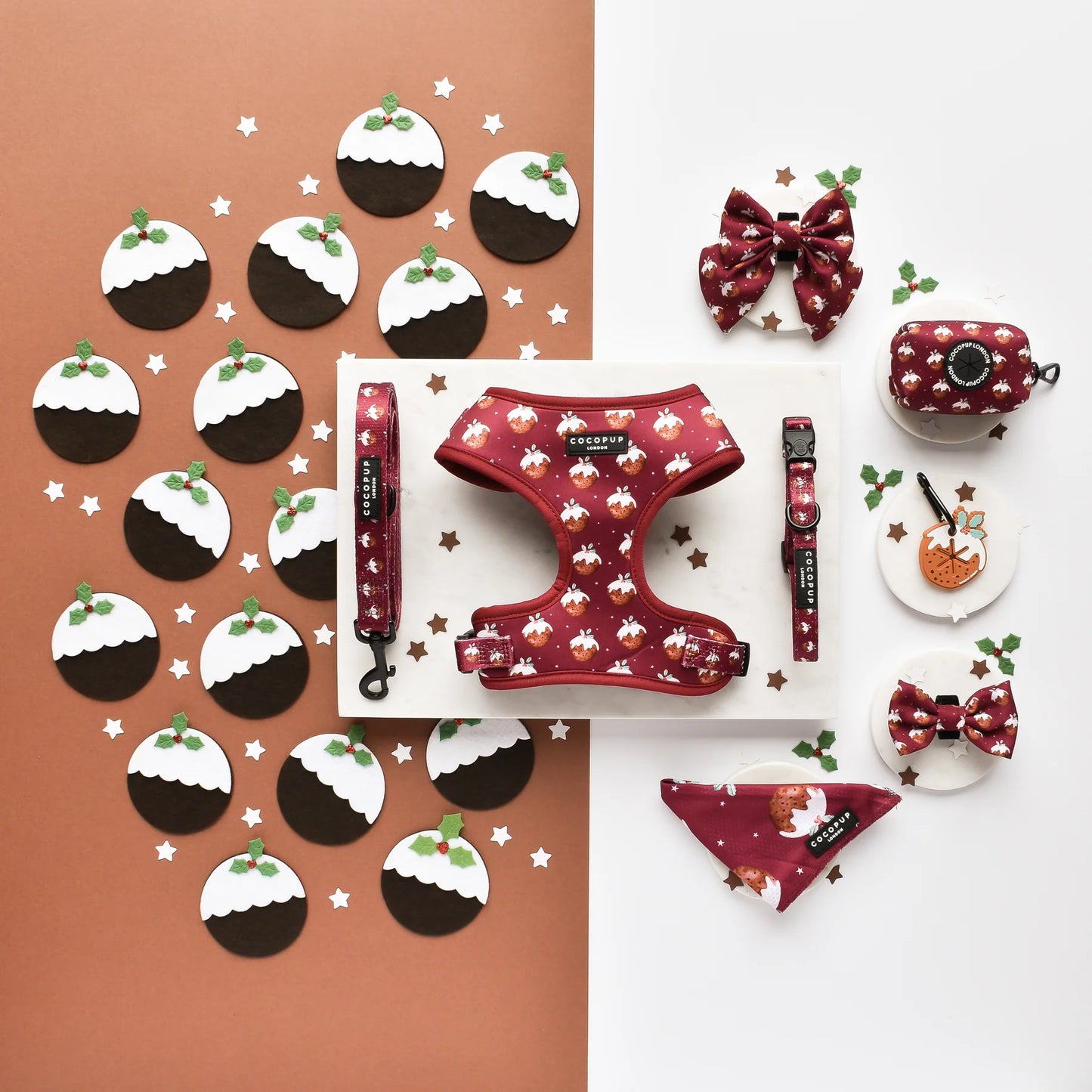 Cocopup London – Poop Bag Holder – Woofmas Pudding