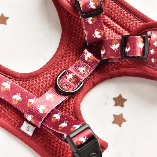 Cocopup London – Adjustable Neck Harness – Woofmas Pudding