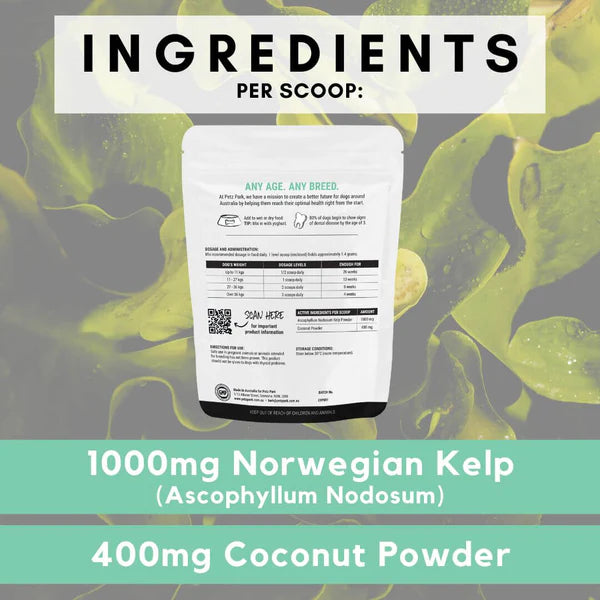 PetzPark – Plaque Control – For Dogs 126g Powder