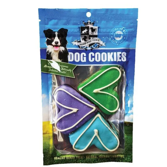 Huds and Toke – Big Doggy Love Hearts - 3 pieces