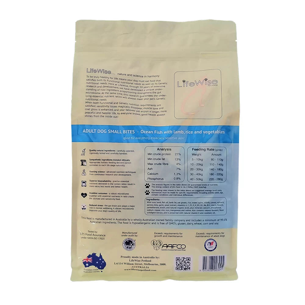 LifeWise – Adult Dog – Ocean Fish Small Bites
