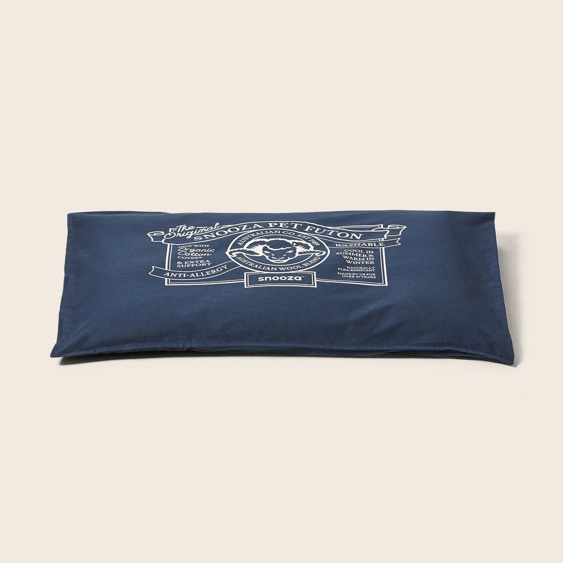 Snooza – Organic Pet Futon – Blue