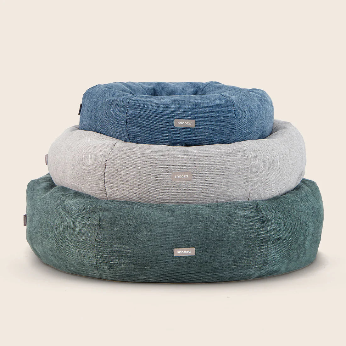 Snooza – Panelled Cuddler – Pebble