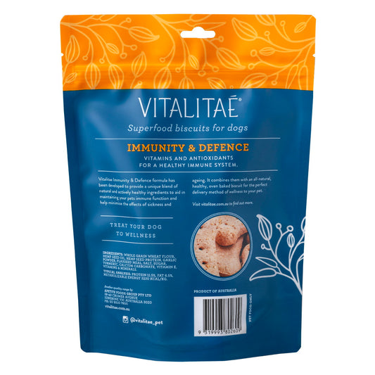 Vitalitae – Superfood Biscuits for Dogs – Immunity & Defense 350g