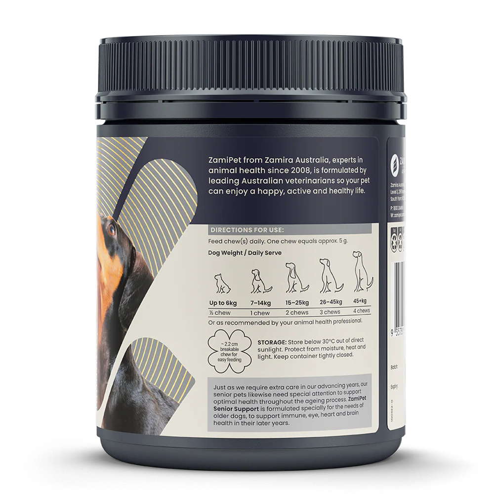 ZamiPet – Senior Support - 60 chews/300 grams