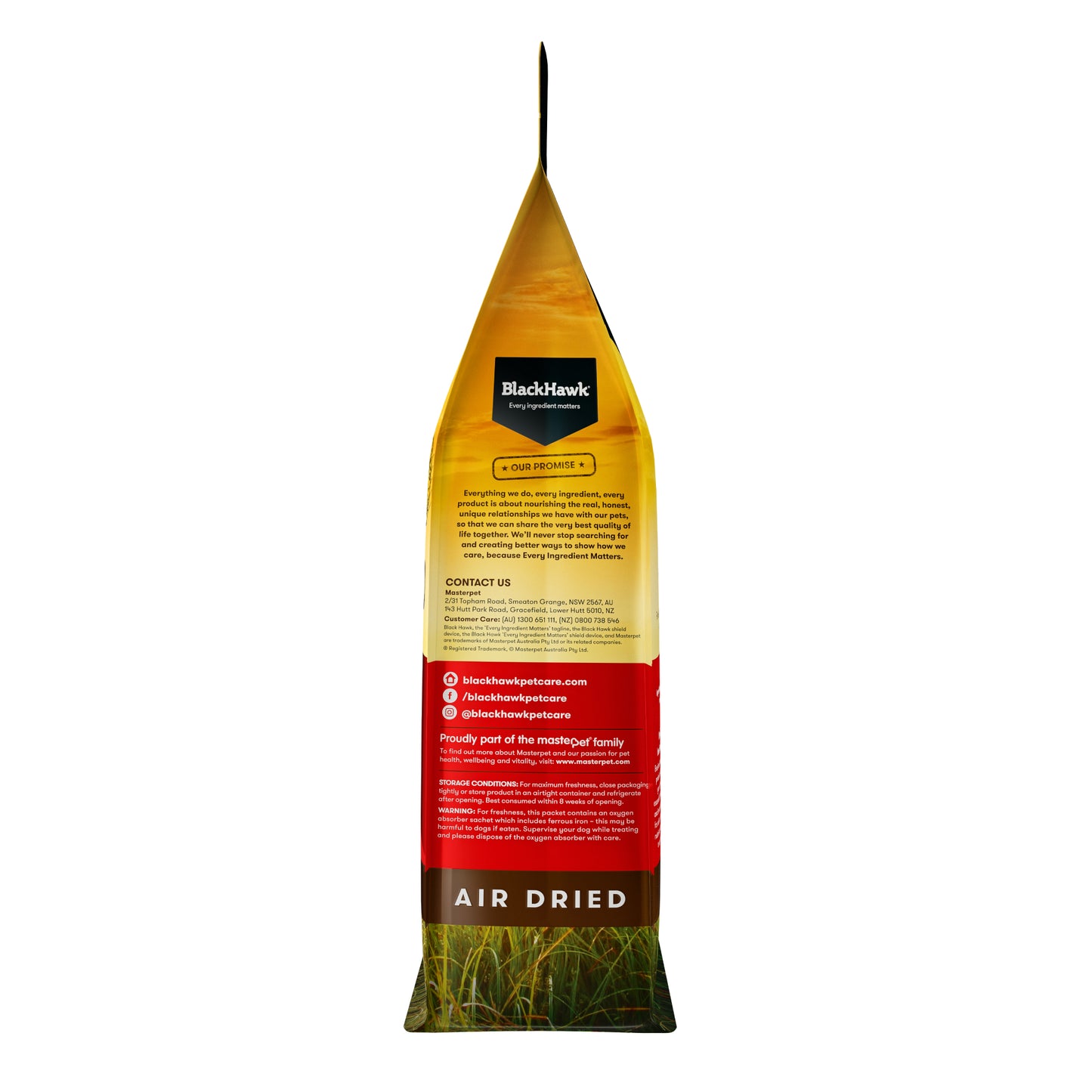 Black Hawk – Adult Dog – Air Dried Beef & Mackerel