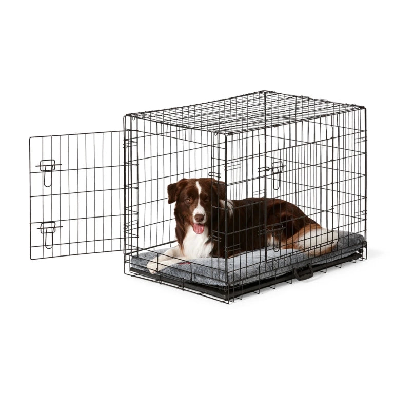 Snooza – Dog – 2 in 1 – Convertible Graphite Training Crate