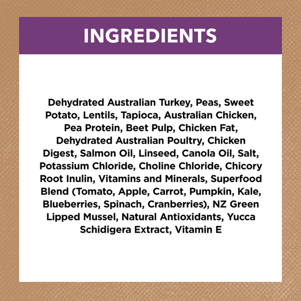 Ivory Coat – Mature Dog – GRAIN FREE – Turkey