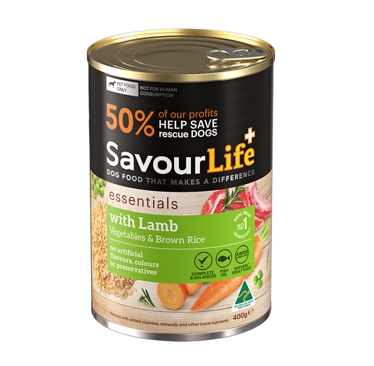 SavourLife – Wet Food Tins – Adult Dog – Essentials