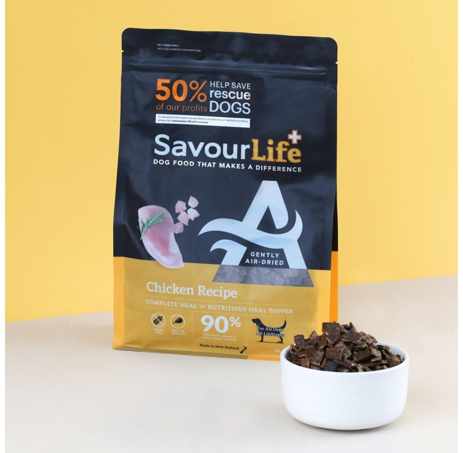 SavourLife – Adult Dog – Air Dried Chicken Recipe 1kg