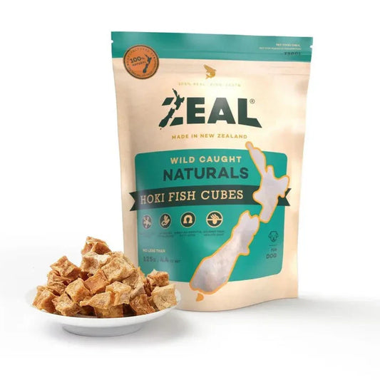 Zeal – Free Range Naturals – Hoki Fish Cubes 85g