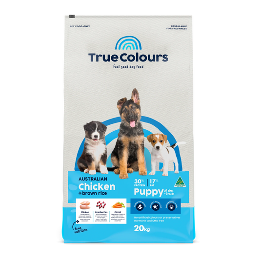 True Colours – Puppy – Australian Chicken + Brown Rice