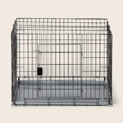 Snooza – Dog – 2 in 1 – Convertible Graphite Training Crate