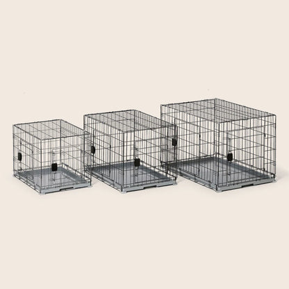 Snooza – Dog – 2 in 1 – Convertible Graphite Training Crate