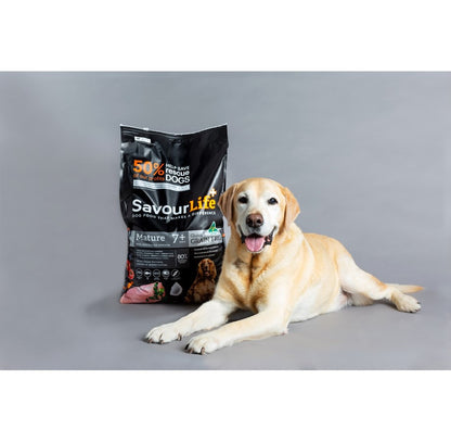 SavourLife GRAIN FREE Dry Food for Mature 7+ Dogs – Australian Chicken