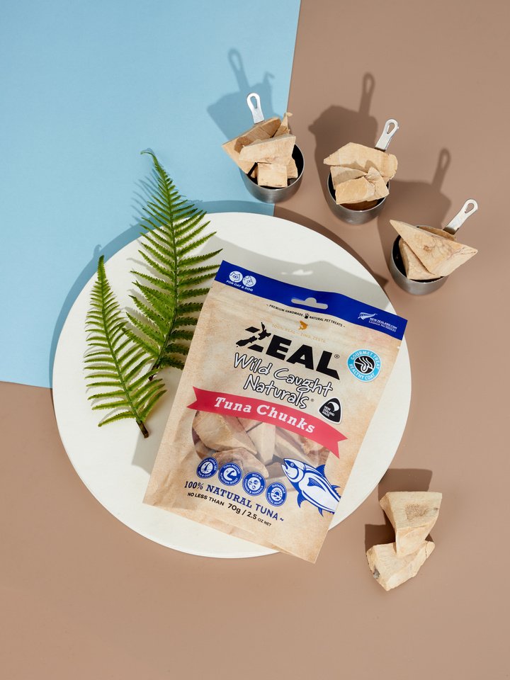 Zeal NZ Caught Naturals – Tuna Chunks 70g