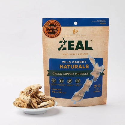Zeal – Wild Caught Naturals – Green Lipped Mussels 50g