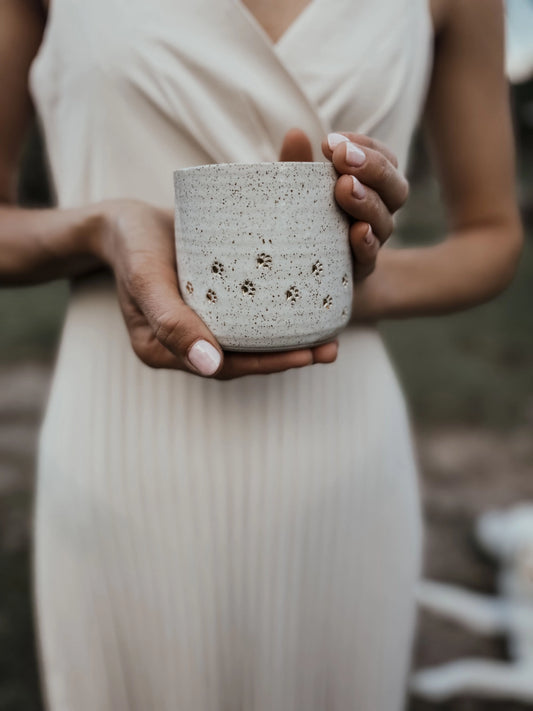 Paw Print Ceramic Mug