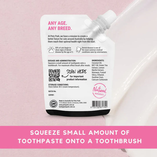 PetzPark – Toothpaste – For Cats - 60g
