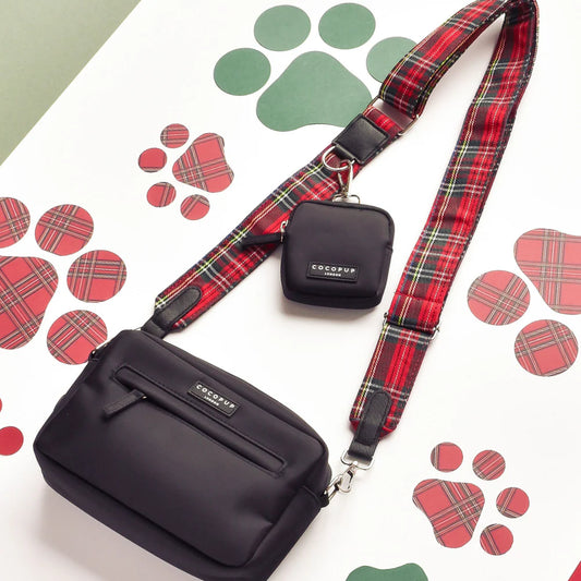 Cocopup London – Walking Bag Strap – Tartan