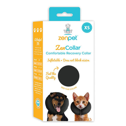 Extra small size zenpet ZenCollar packaging for dogs and cats