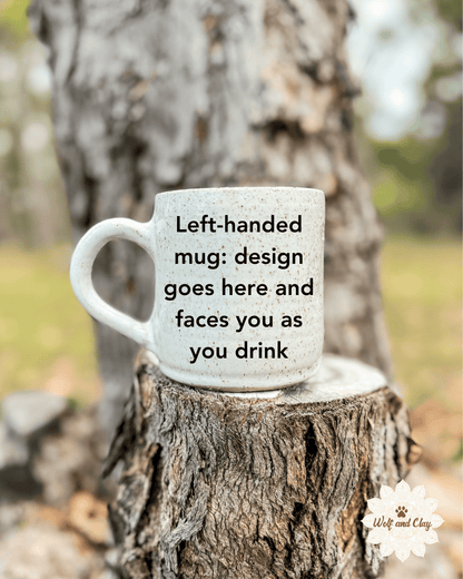 Paw Print Ceramic Mug