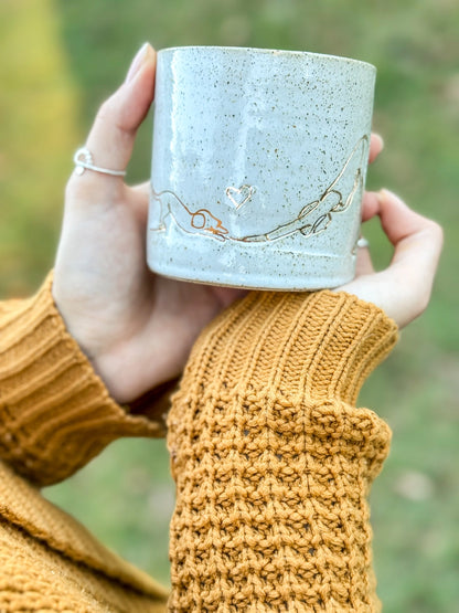 Ceramic Mug - Puppy Love Yoga