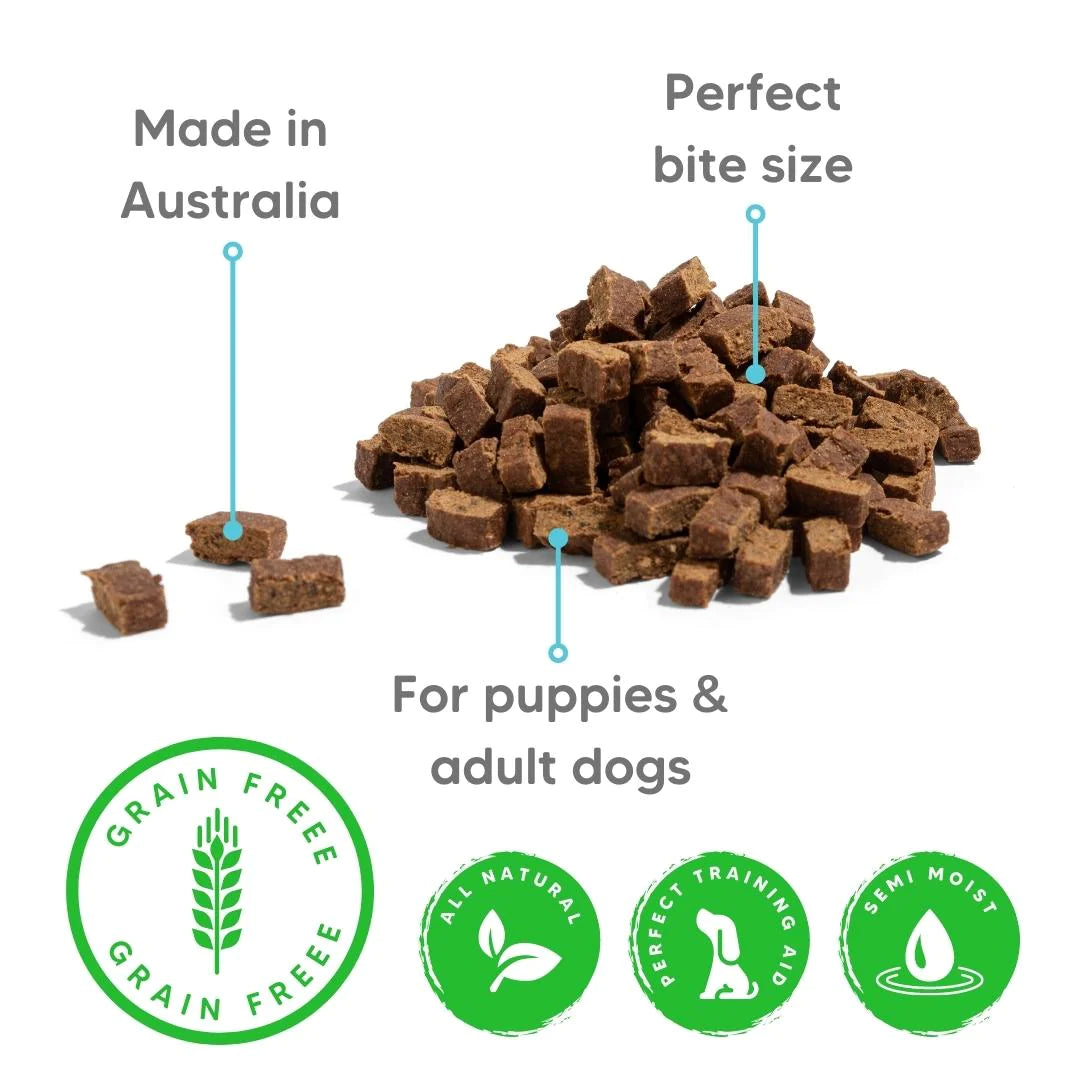 The Pet Project – Natural Treats – Kangaroo Training Treats 100g
