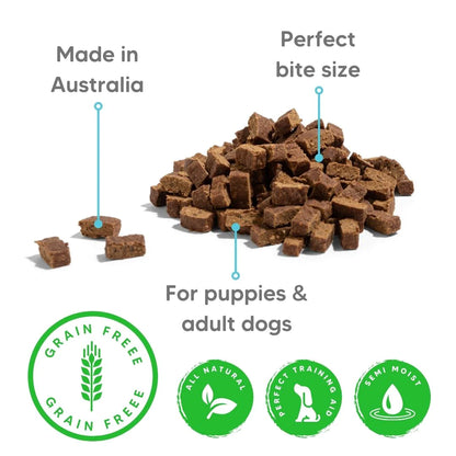 The Pet Project – Natural Treats – Kangaroo Training Treats 100g