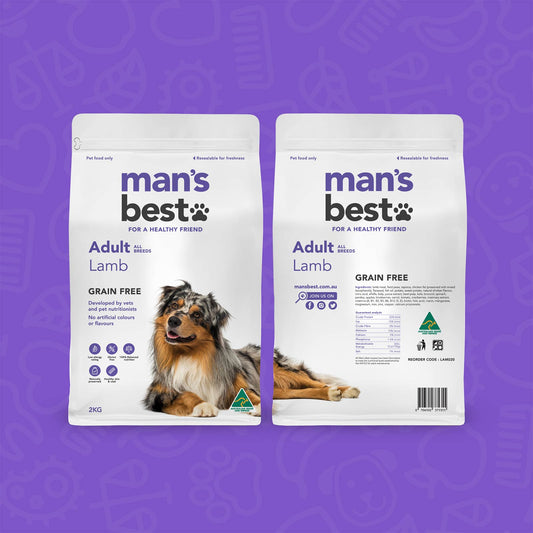 Man’s Best – Adult Dog – GRAIN FREE – Ocean Fish with Sardines (Copy)