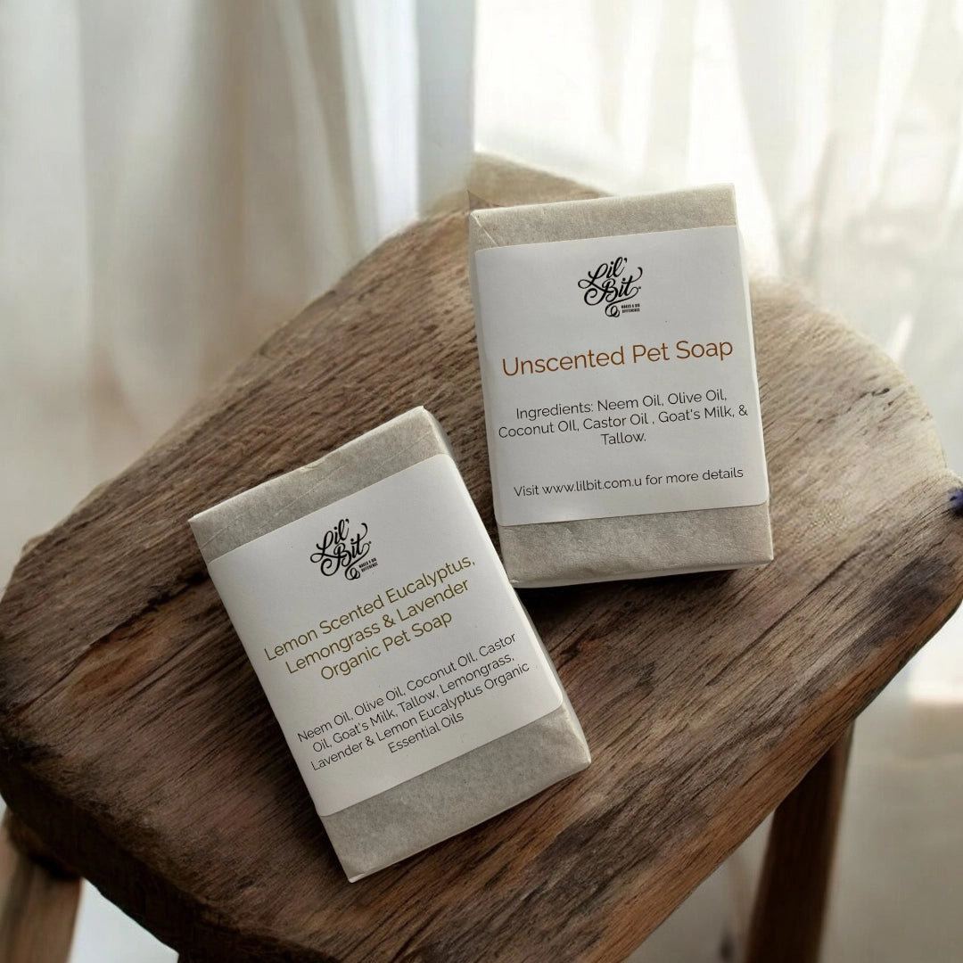Pet Shampoo Bar - Lemon Eucalyptus, Lemongrass & Lavender