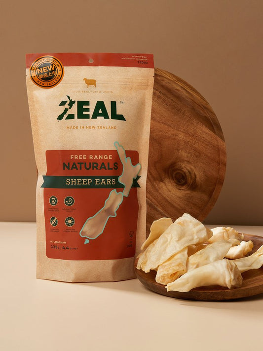 Zeal – Free Range Naturals – Sheep Ears 125g
