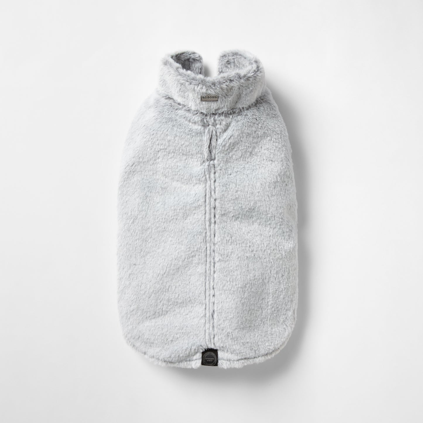 Warm, lightweight faux fur dog coat