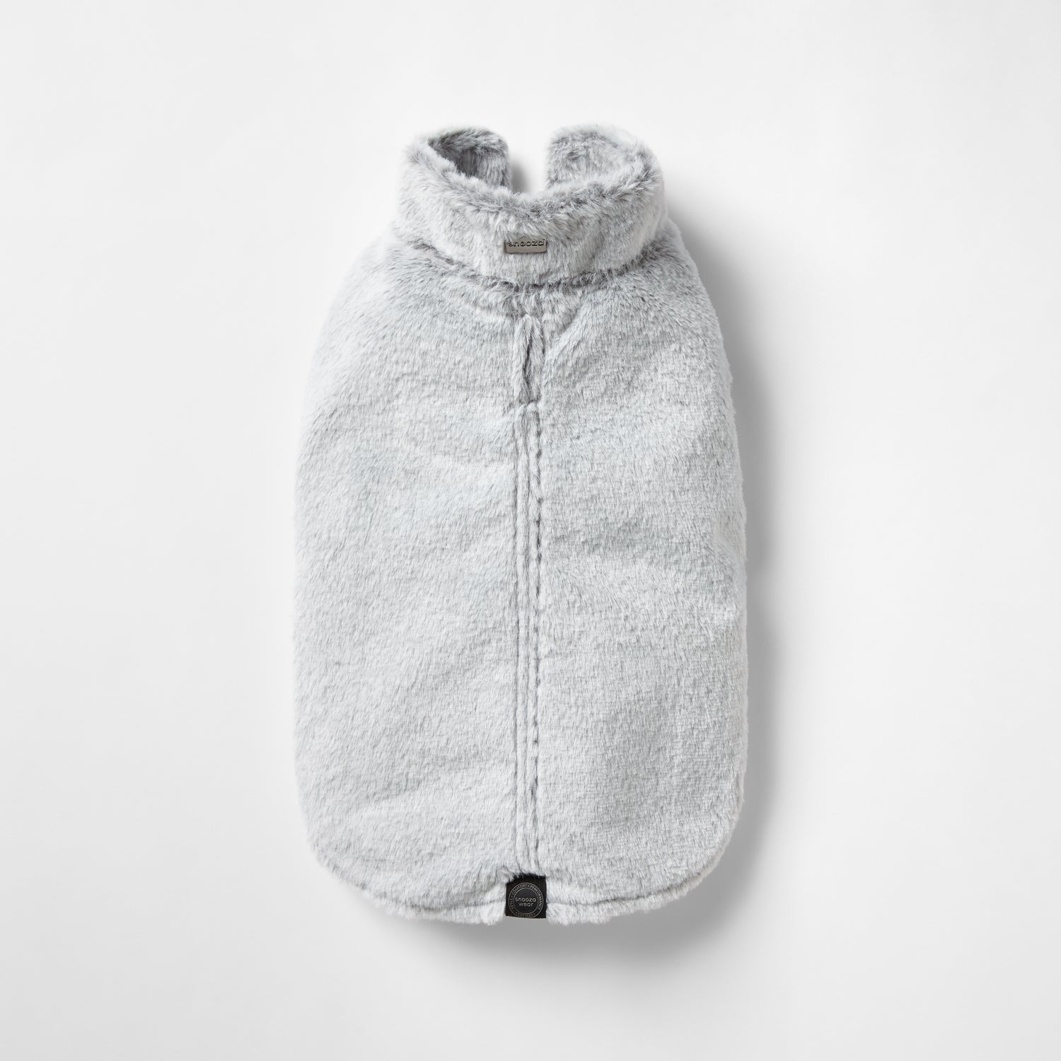 Warm, lightweight faux fur dog coat